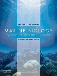 Marine biology : function, biodiversity, ecology; Jeffrey S. Levinton; 2009