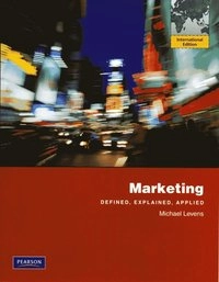 Marketing; Michael Levens; 2009