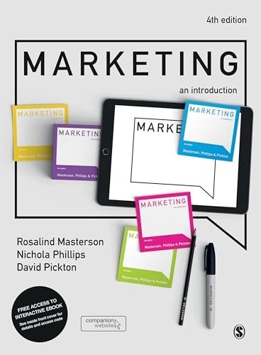 Marketing; Masterson Rosalind, Phillips Nichola, Pickton David; 2017