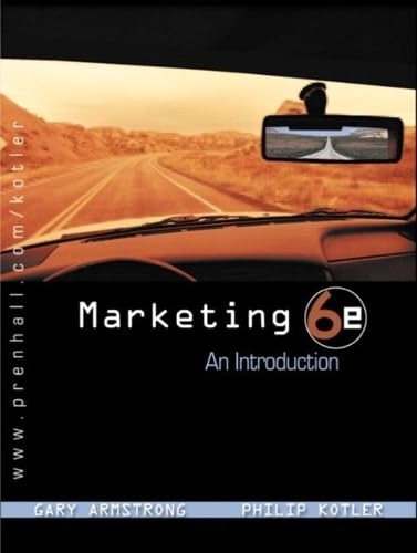 Marketing : an introduction; Gary Armstrong; 2002