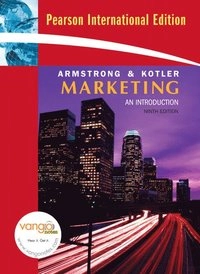 Marketing : an introduction; Gary Armstrong; 2009