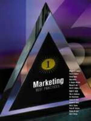 Marketing : best practices; Michael R. Czinkota; 2000