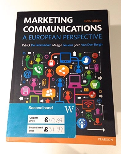 Marketing communications : a european perspective; Joeri Van Den Bergh; 2013