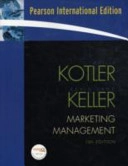 Marketing management; Philip Kotler; 2009