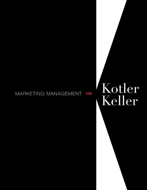 Marketing management; Philip. Kotler, Kevin Lane Keller; 2012