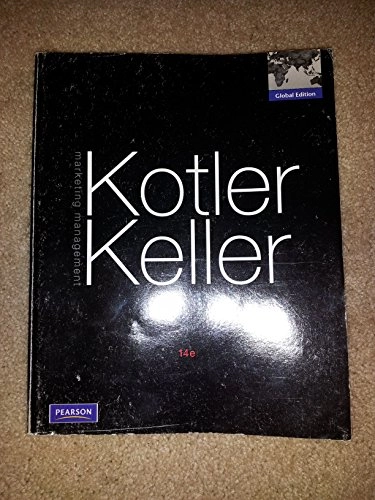 Marketing management; Philip Kotler; 2012