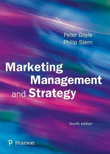 Marketing management and strategy; Peter Doyle; 2006