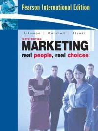 Marketing : real people, real choices; Michael R. Solomon; 2009