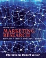 Marketing Research, 11th Edition International Student Version; David A. Aaker, V. Kumar, Robert Leone, George S. Day; 2012