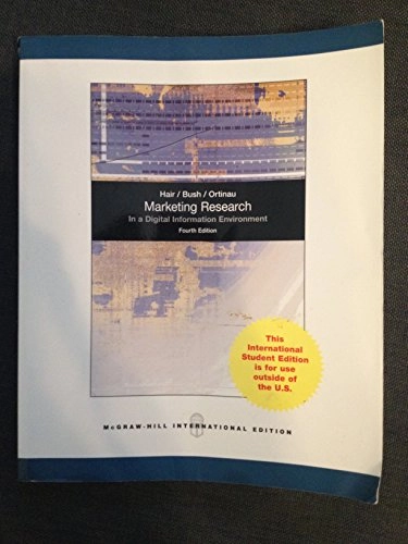 Marketing research; Eric Shiu; 2009