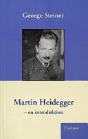 Martin Heidegger; George Steiner; 1997