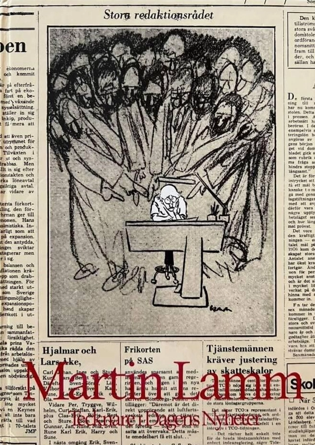 Martin Lamm : [tecknare i Dagens nyheter]; Martin Lamm; 1984