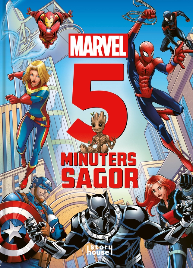 Marvel. 5 minuters godnattsagor; Johannes Pinter; 2022