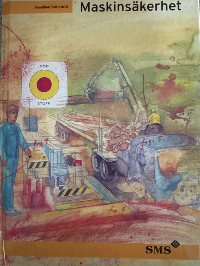 Maskinsäkerhet : Safety of machinery; Svensk material- & mekanstandard, Material- och mekanstandardiseringen
(tidigare namn), Material- och mekanstandardiseringen, Sveriges mekanstandardisering
(tidigare namn), Sveriges mekanstandardisering, Materialnormcentralen
(tidigare namn), Materialnormcentralen, SIS - Swedish Standards Institute
(senare namn), SIS - Swedish Standards Institute; 2000