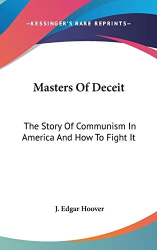Masters of Deceit; J. Edgar Hoover; 2005