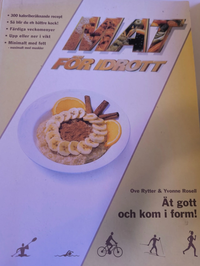 Mat för idrott : [ät gott och kom i form!]; Ove Rytter; 1995
