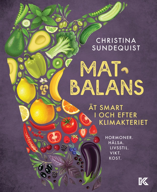 Matbalans : ät smart i och efter klimakteriet - hormoner, hälsa, livsstil, vikt, kost; Christina Sundequist; 2022