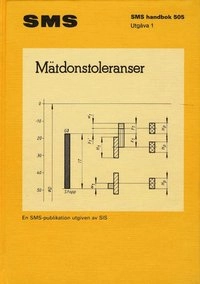 Mätdonstoleranser; Sveriges mekanstandardisering; 1983