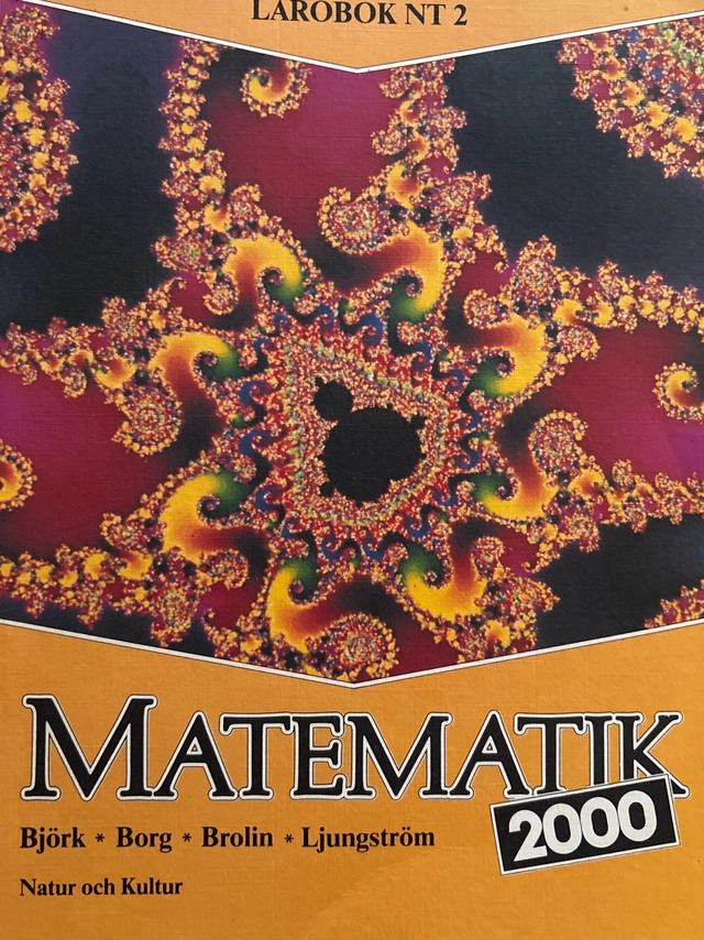 Matematik 2000 nt 2 lärobok; Lars-Eric Björk; 1991