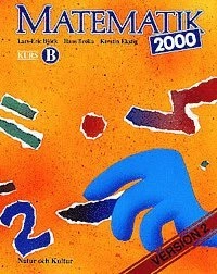 Matematik 2000 (utom NV), Kurs B Version 2; Lars-Eric Björk; 1996