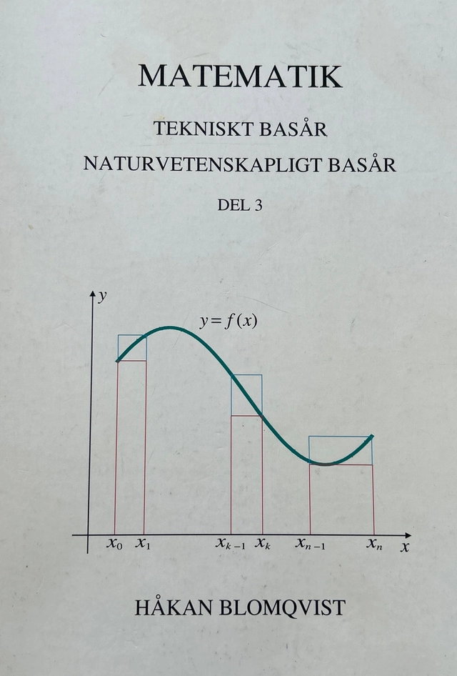 Matematik för teknisk basår; Håkan Blomqvist; 2007