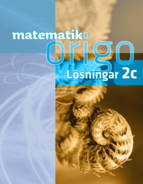 Matematik Origo 2c Lösningshäfte onlinebok; 2017
