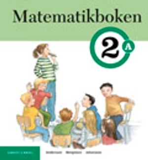 Matematikboken 2 A Elevbok; Eivor Johansson, Karin Andersson, Kian Bengtsson, Carina Grape, Anette Nilsson, Johanna Stjernlöf; 2004
