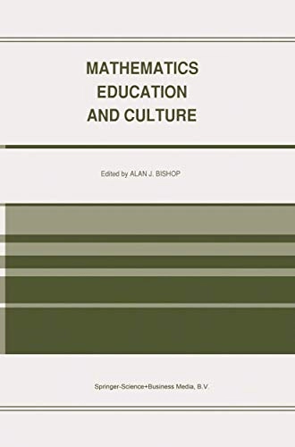Mathematics education and culture; Alan J. Bishop; 1992