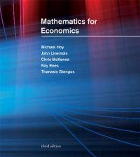 Mathematics for economics; Michael Hoy; 2011