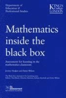 Mathematics inside the black box : assessment for learning in the mathematics classroom; Jeremy. Hodgen; 2006
