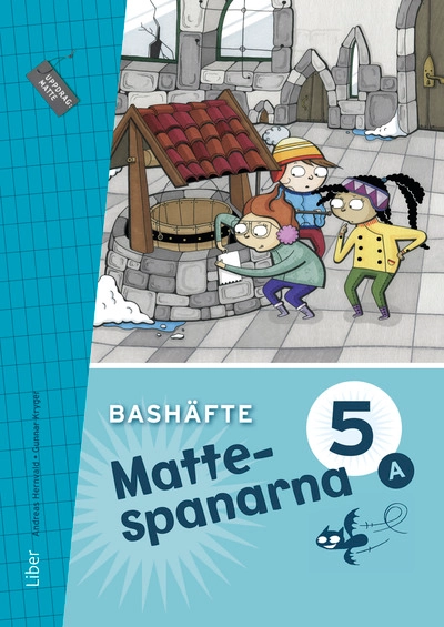 Mattespanarna 5A Bashäfte; Gunnar Kryger, Andreas Hernvald, Hans Persson, Lena Zetterqvist; 2014