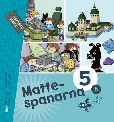 Mattespanarna 5A Grundbok; Gunnar Kryger, Andreas Hernvald, Hans Persson, Lena Zetterqvist; 2012
