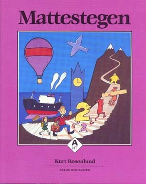 Mattestegen  4 6, Tidigare utgåva, A-HT Elevbok; Kurt Rosenlund; 1994