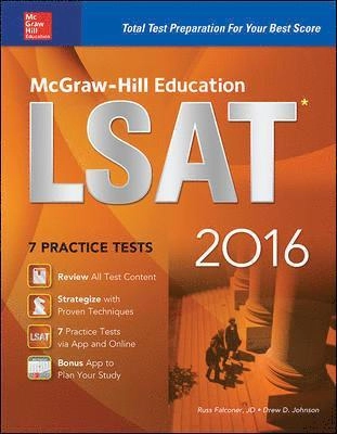 McGraw-Hill Education LSAT 2016; Russ Falconer, Drew D. Johnson; 2015