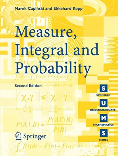 Measure, integral, and probability; Marek Capiński; 2004