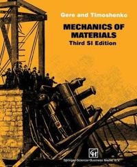 Mechanics of materials · Solutions manual; James M. Gere; 1991