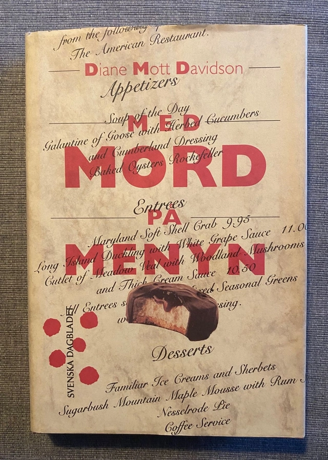 Med mord på menyn; Diane Mott Davidson; 1992