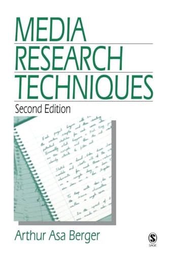 Media research techniques; Arthur Asa Berger; 1998