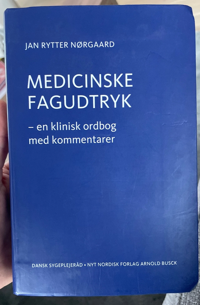 Medicinske fagudtryk; Jan Rytter Nørgaard; 2009