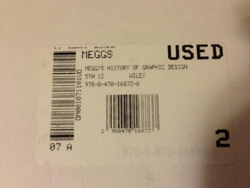 Meggs' History of Graphic Design; Philip B. Meggs, Alston W. Purvis; 2011
