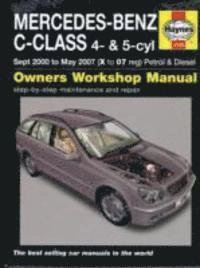 Mercedes-Benz C-Class owners workshop manual : [Sept 2000 to May 2007 (X to 07 reg) ) Petrol & Diesel] : : Models covered: C 160,C 180, C200, C 220, C 230 & C 270 Saloon, Estate & Coupe (W203 series) including "Kompressor" models and special/limited editions; Peter T. Gill; 2009