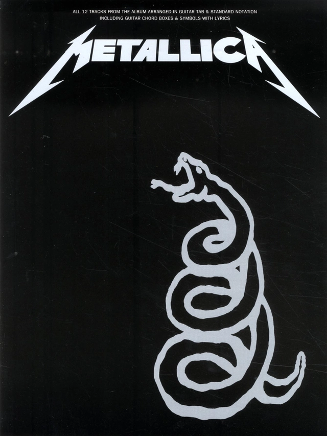 Metallica Black album gtr tab; James Hetfield, Lars Ulrich, Kirk Hammett, Metallica; 2014