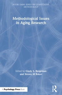 Methodological issues in aging research; Cindy S. Bergeman, Steven M. Boker; 2006