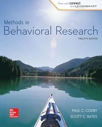 Methods in behavioral research; Paul C. Cozby; 2015