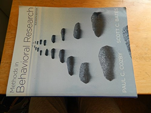 Methods in behavioral research; Paul C. Cozby; 2011