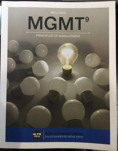 MGMT (with MGMT Online, 1 term (6 months) Printed Access Card); Chuck Williams; 2016