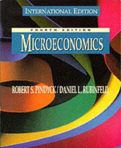 Microeconomics; Robert S. Pindyck; 1998