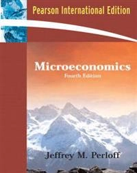 Microeconomics; Jeffrey M. Perloff; 2006