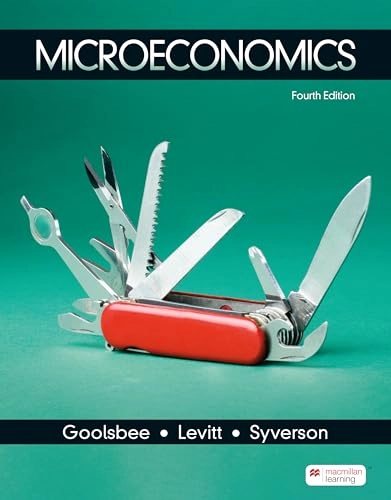 Microeconomics; Austan Goolsbee; 2024