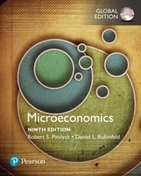 Microeconomics, Global Edition; Daniel L Rubinfeld, Robert Pindyck; 2017